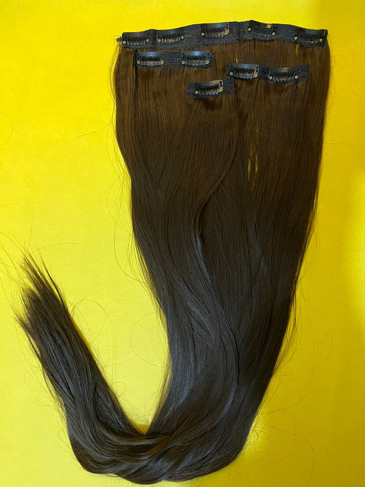 10 Clip-Ons Hair Extension Set