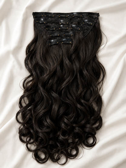 15 Clip-Ins Hair Extension Set