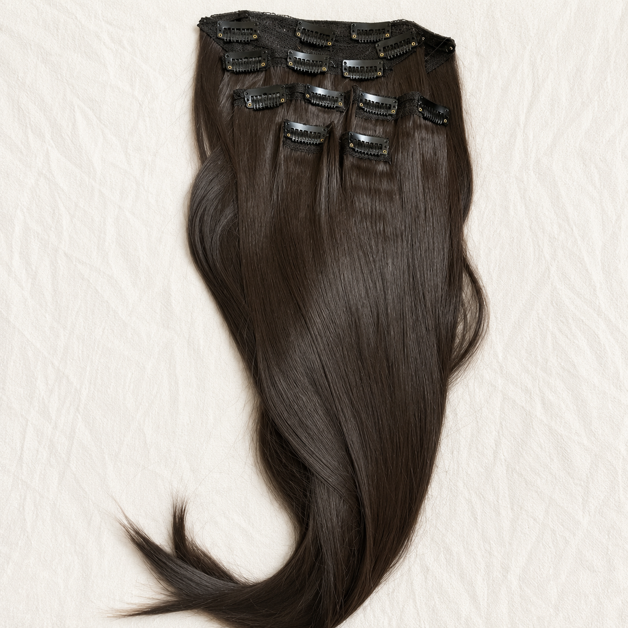 15 Clip-Ins Hair Extension Set