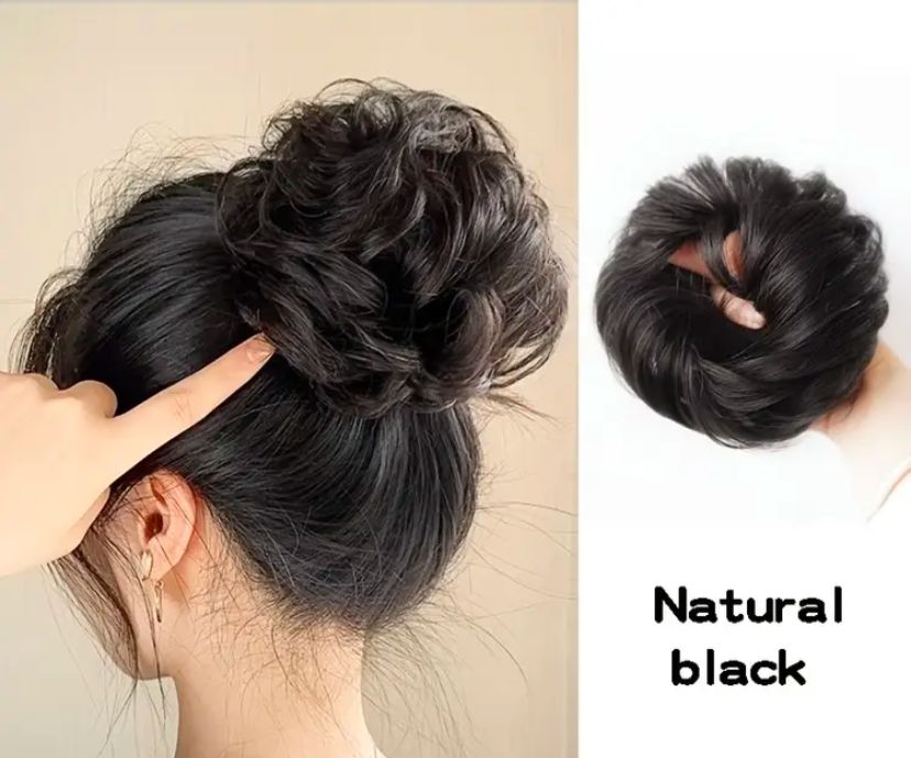 Messy Hair Bun