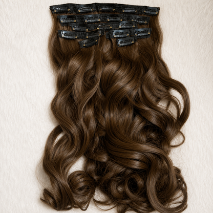 15 Clip-Ins Hair Extension Set