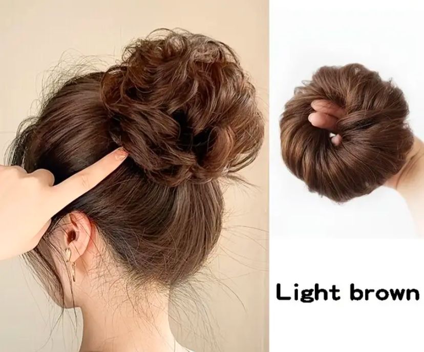 Messy Hair Bun
