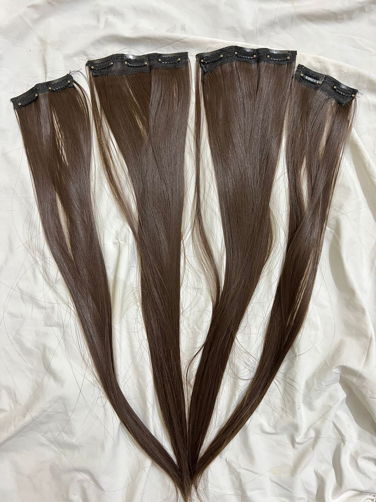 10 Clip-Ons Hair Extension Set