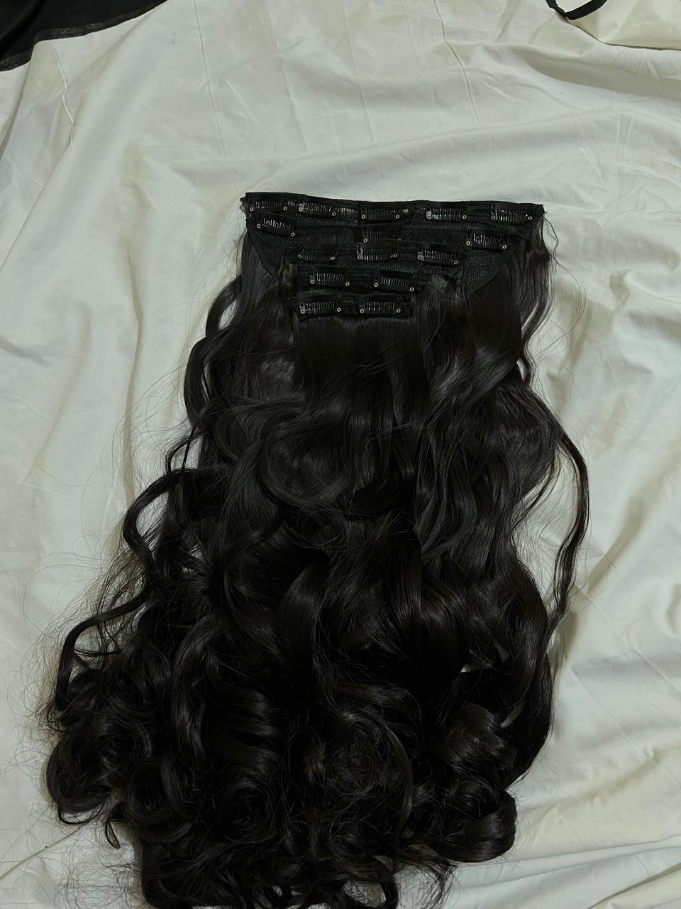 15 clip-ins set