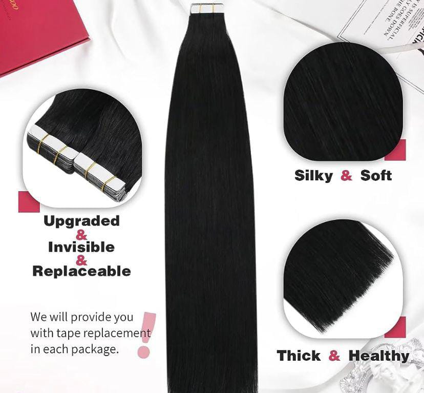 Invisible Tape Ins-Half Set (20 Pcs) - HairPower Official 